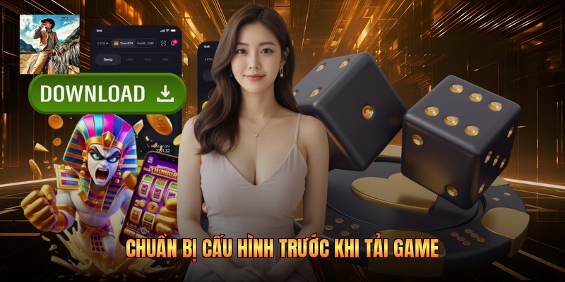 Chuẩn bị cấu hình trước khi tải game