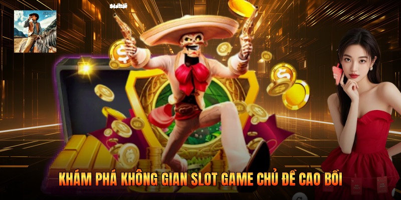 Khám phá không gian slot game chủ đề cao bồi